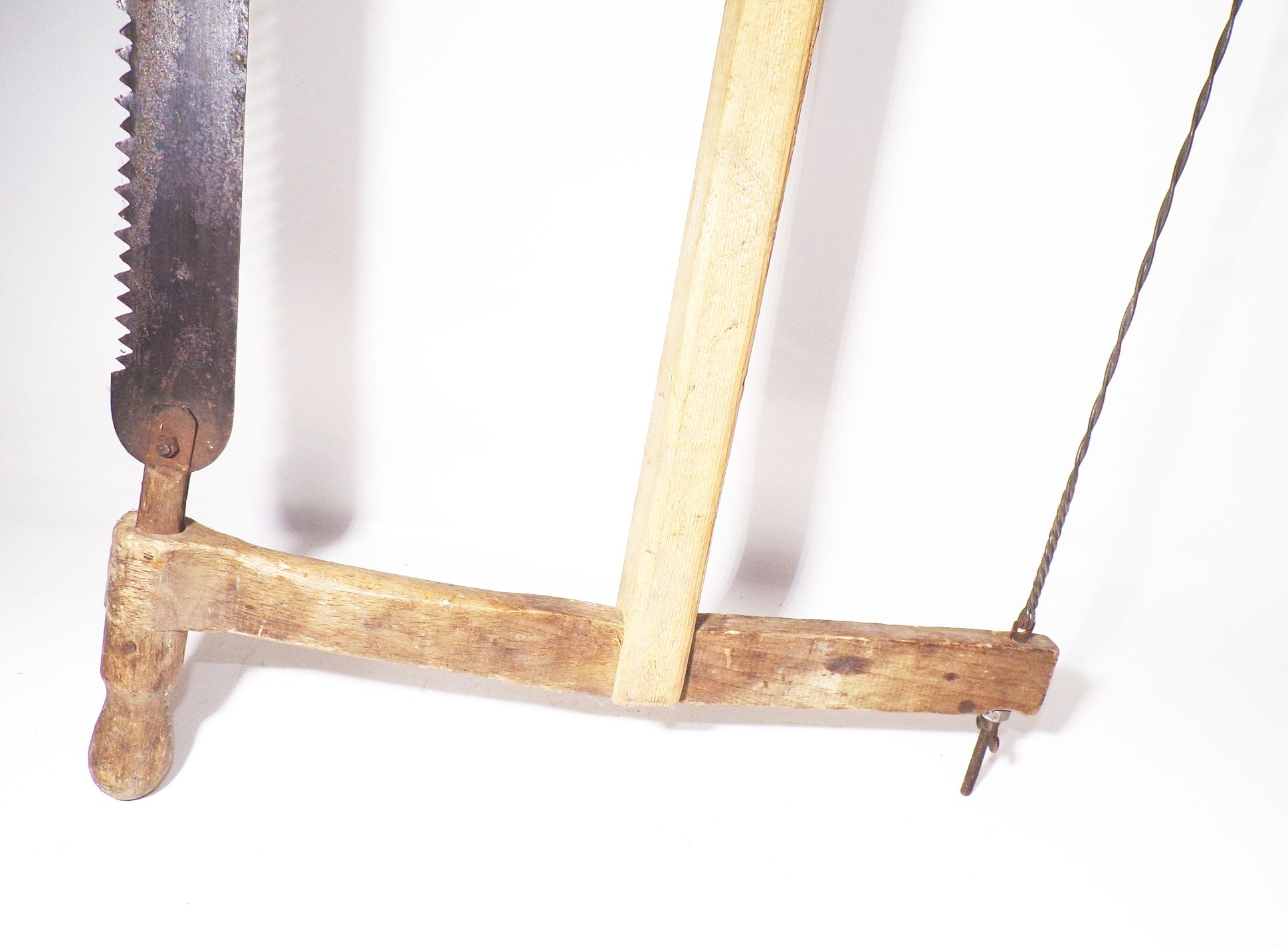 Alte Zimmermannsäge Holzsäge Deko Hochzeit Säge