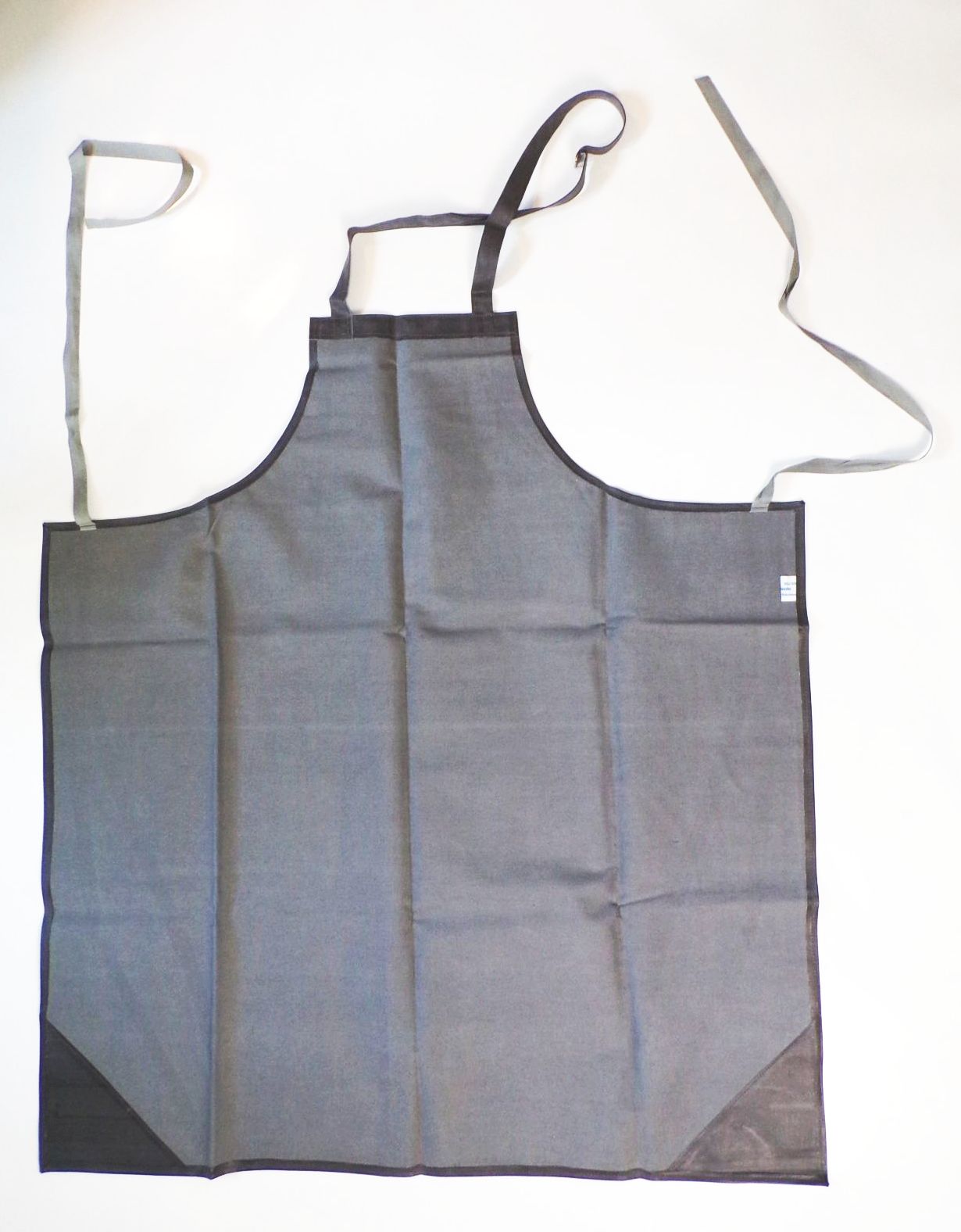 Alte Gummi Schürze Arbeitsschutz Grau DDR Vintage Alte Gummi Schürze Arbeitsschutz Grau DDR Vintage