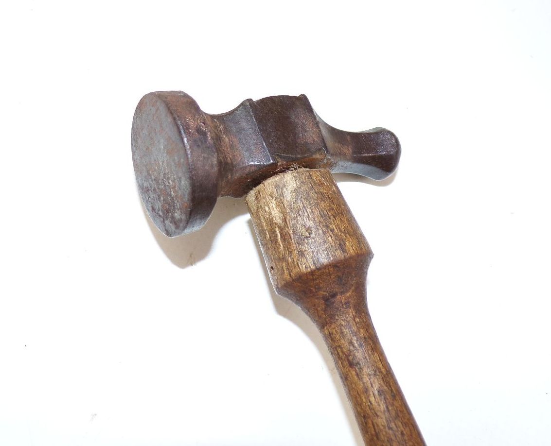 Alter Treibhammer Kugelhammer Karosserie Hammer Vintage Werkzeug