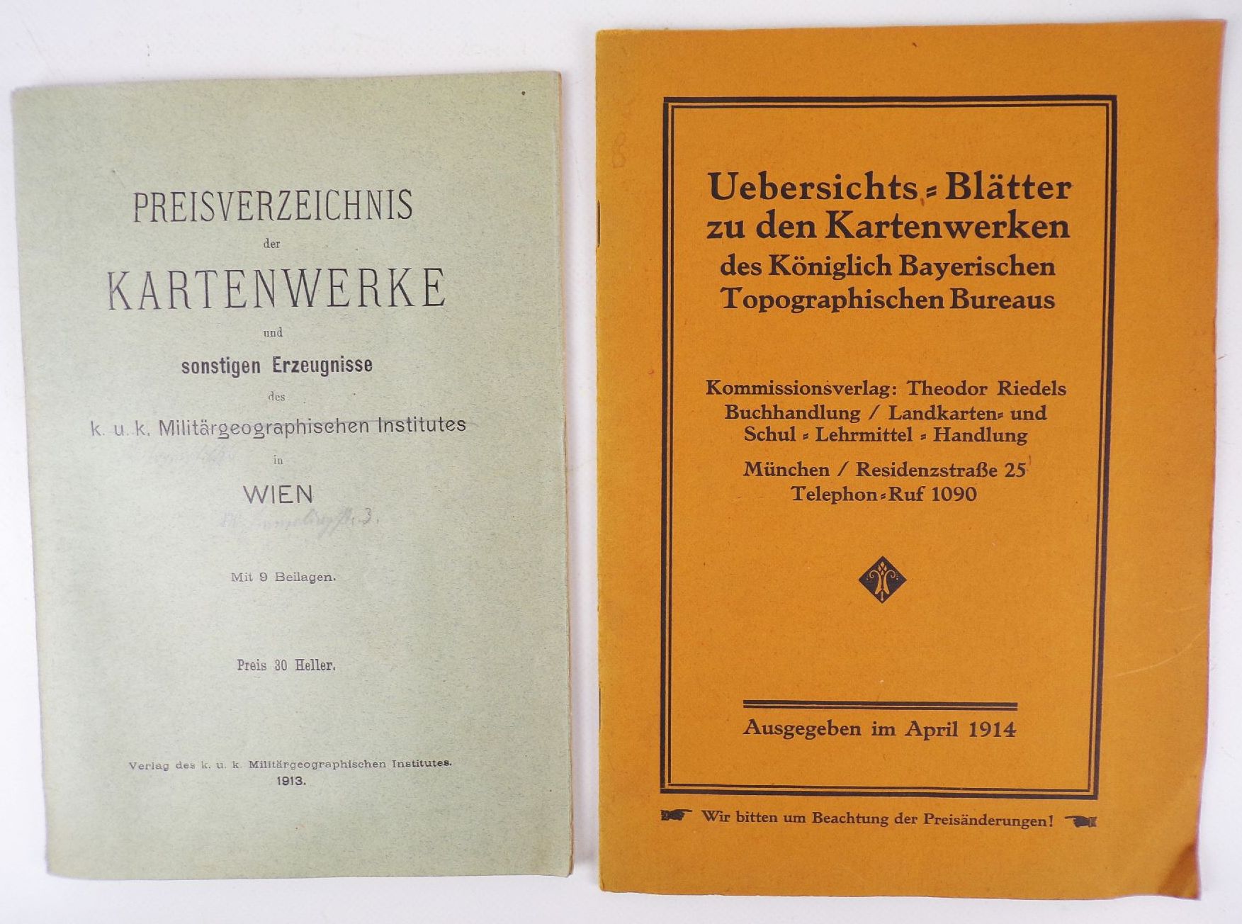 Sammlung Kartografie Bayern um 1900 bis 1930 Landkarten Verzeichnisse Sammlung Kartografie Bayern um 1900 bis 1930 Landkarten Verzeichnisse