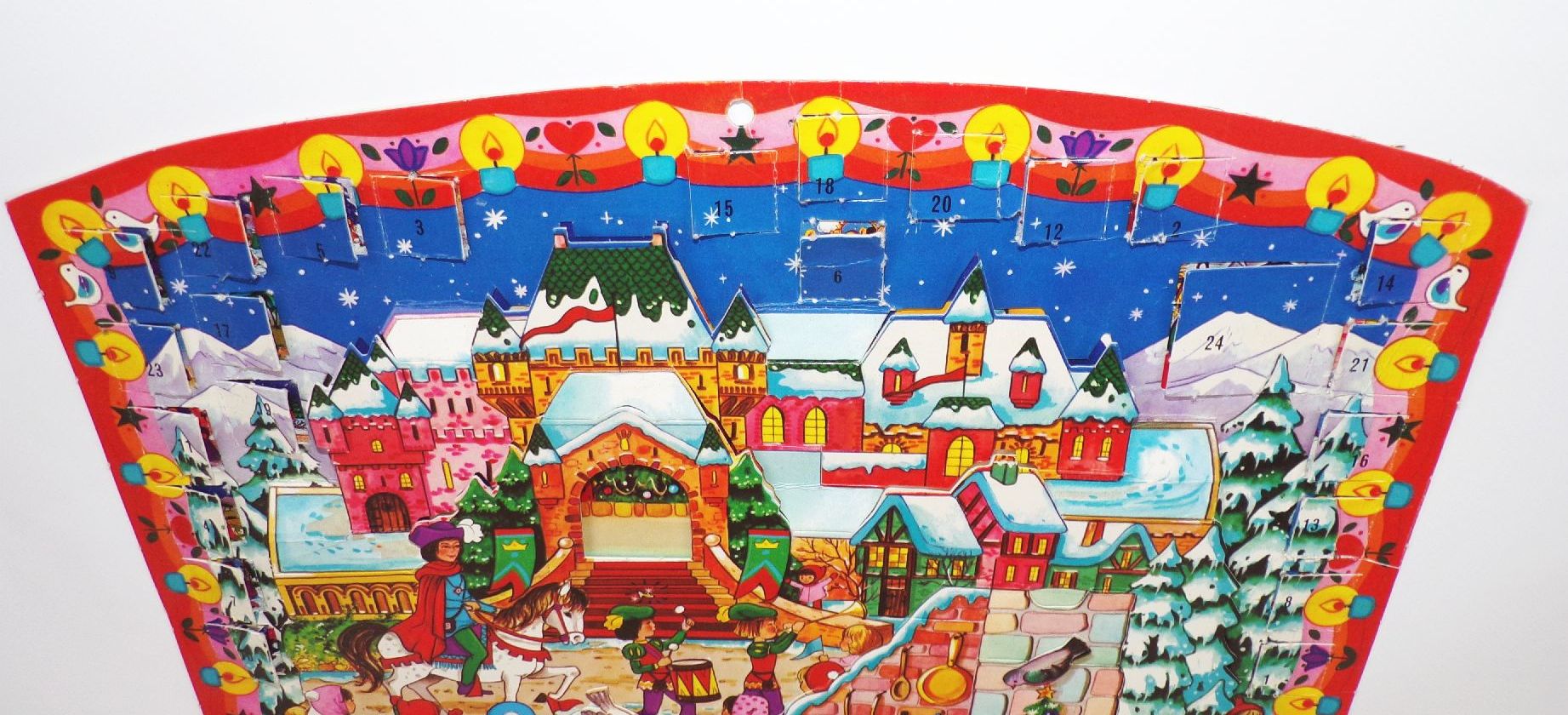 Alter Pea Adventskalender Aschenputtel Weihnachtsmann 3 D Aufstellkalender 