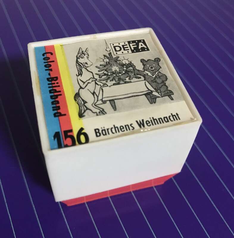Rollfilm DEFA Color Bildband DDR Bärchens Weihnacht 156