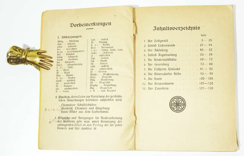 Chemnitzer Heimatführer Wegweiser für Heimatfreunde 1920 