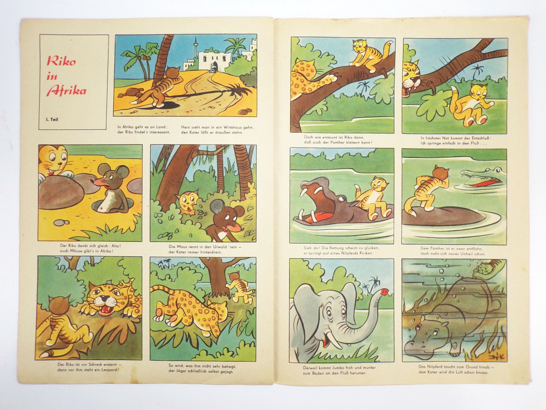 Atze Pionier Kinderzeitung 7 von 1957 Atzeline unter den Räubern Atze Pionier Kinderzeitung 7 von 1957 Atzeline unter den Räubern