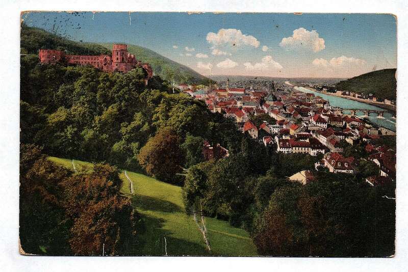 Ak Heidelberg Baden-Württemberg 1915