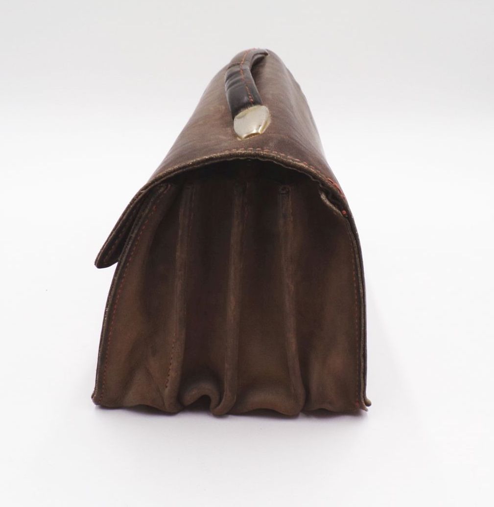 Alte Ledertasche Tragetasche Requisit true Vintage Alte Ledertasche Tragetasche Requisit true Vintage