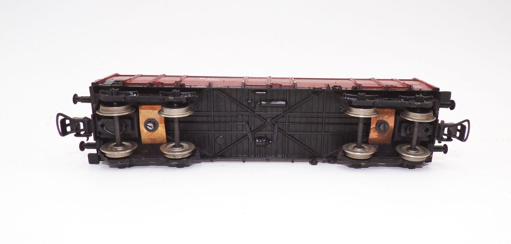 Piko Hochbordwagen DR braun Spur H0 4achser Piko Hochbordwagen DR braun Spur H0 4achser