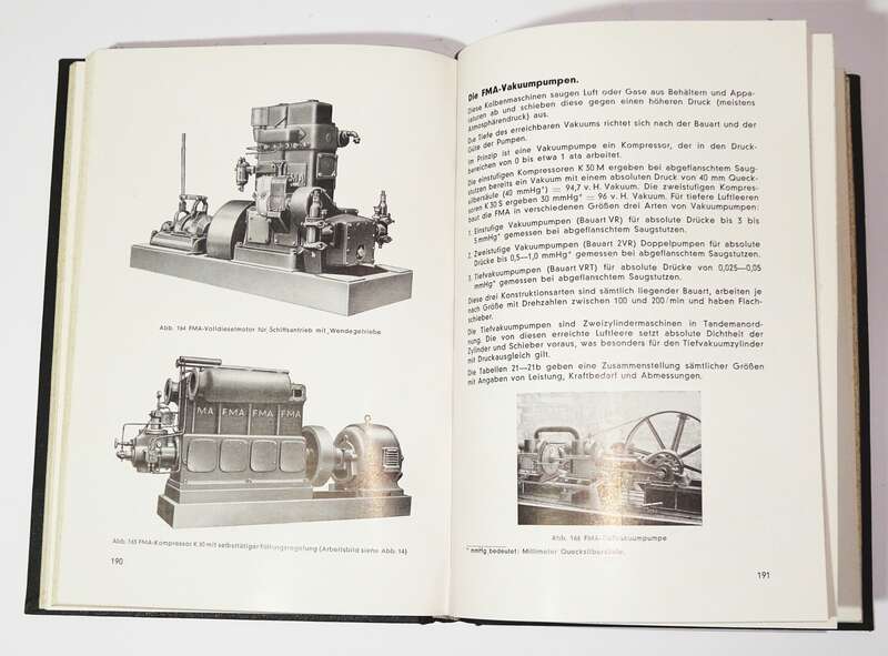 Taschenbuch für Druckluft - Betrieb 1936 Werkzeug Motoren 