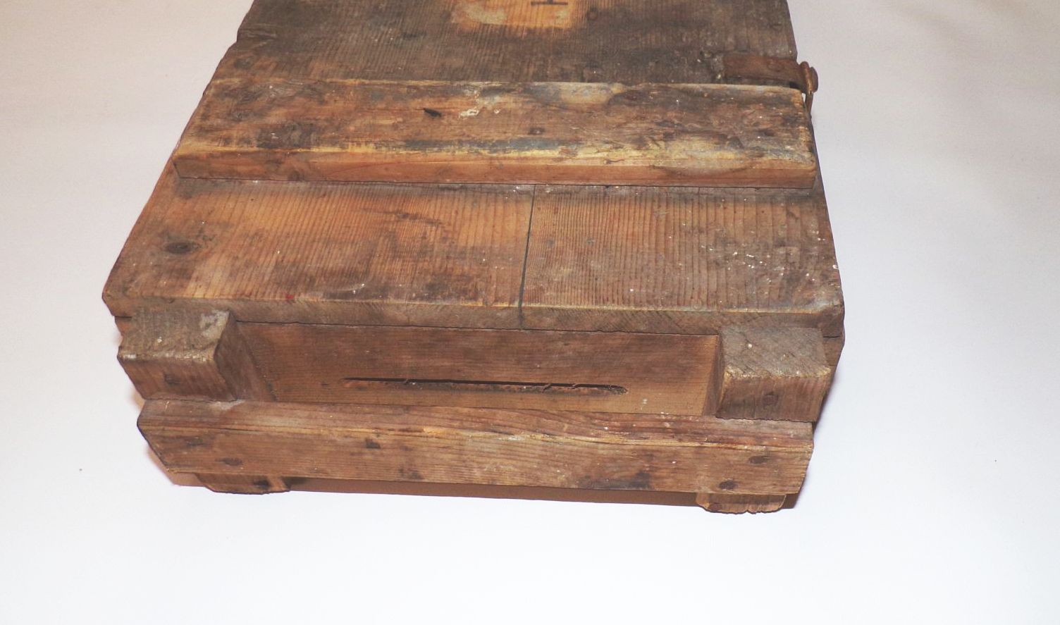 Alte Munitionskiste Patr 7,62 cm inf kan haub 290 russ 27 Alte Munitionskiste Patr 7,62 cm inf kan haub 290 russ 27