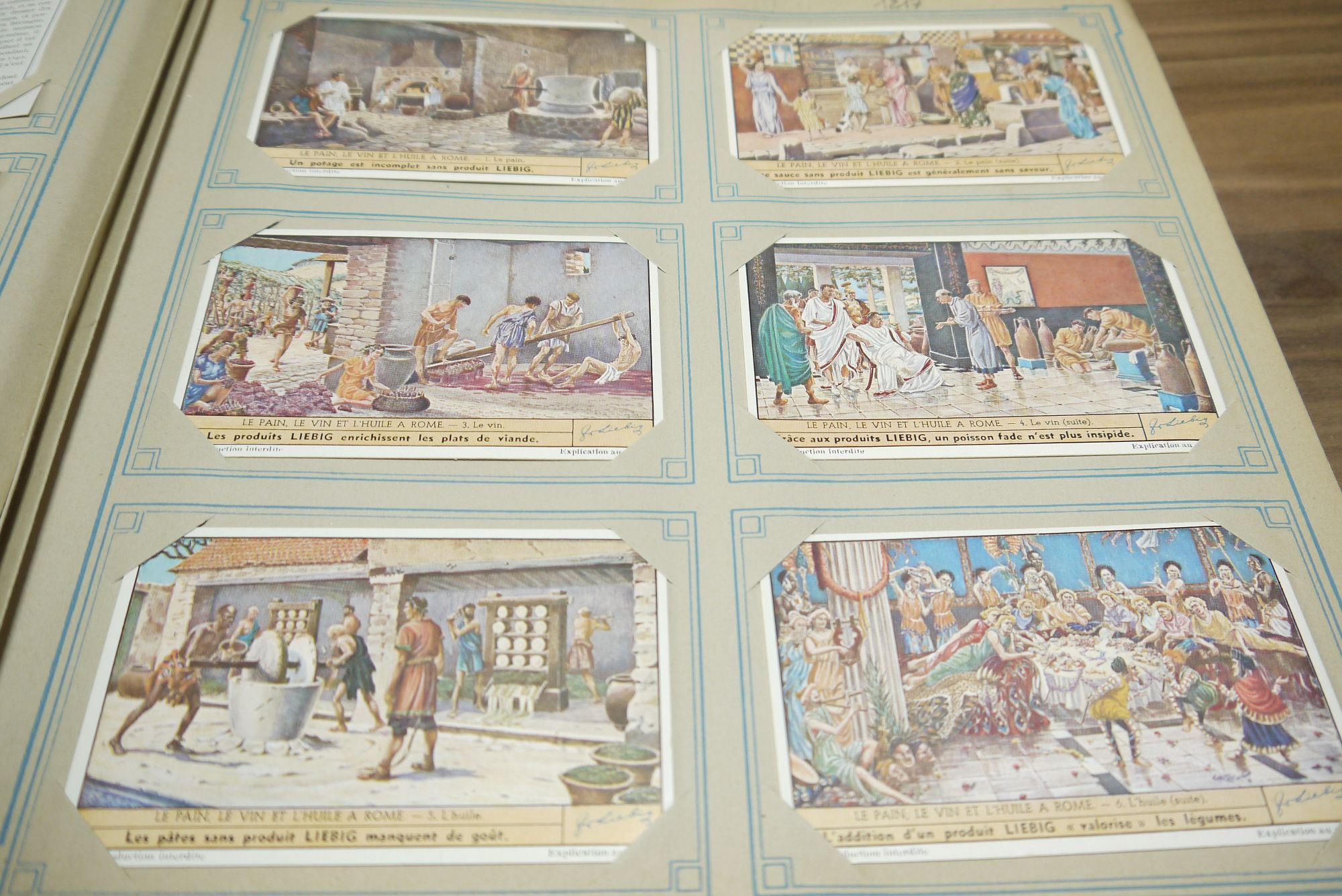 Liebig Chromo Album Sammelbilderalbum ca 52 Seiten 312 Karten Sammelbilder