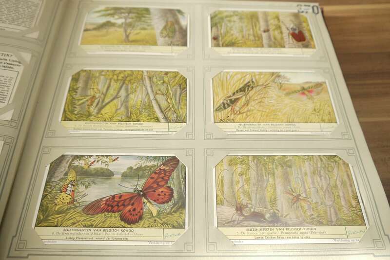 Chromo Liebig Sammelbilder Album ca 51 Seiten 302 Karten