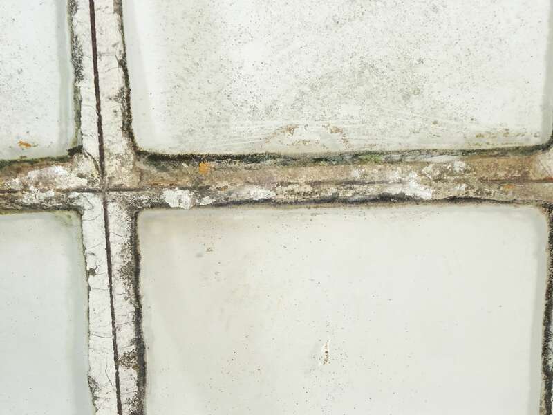 Altes Fenster Gusseisen Sprossenfenster Vintage Deko 