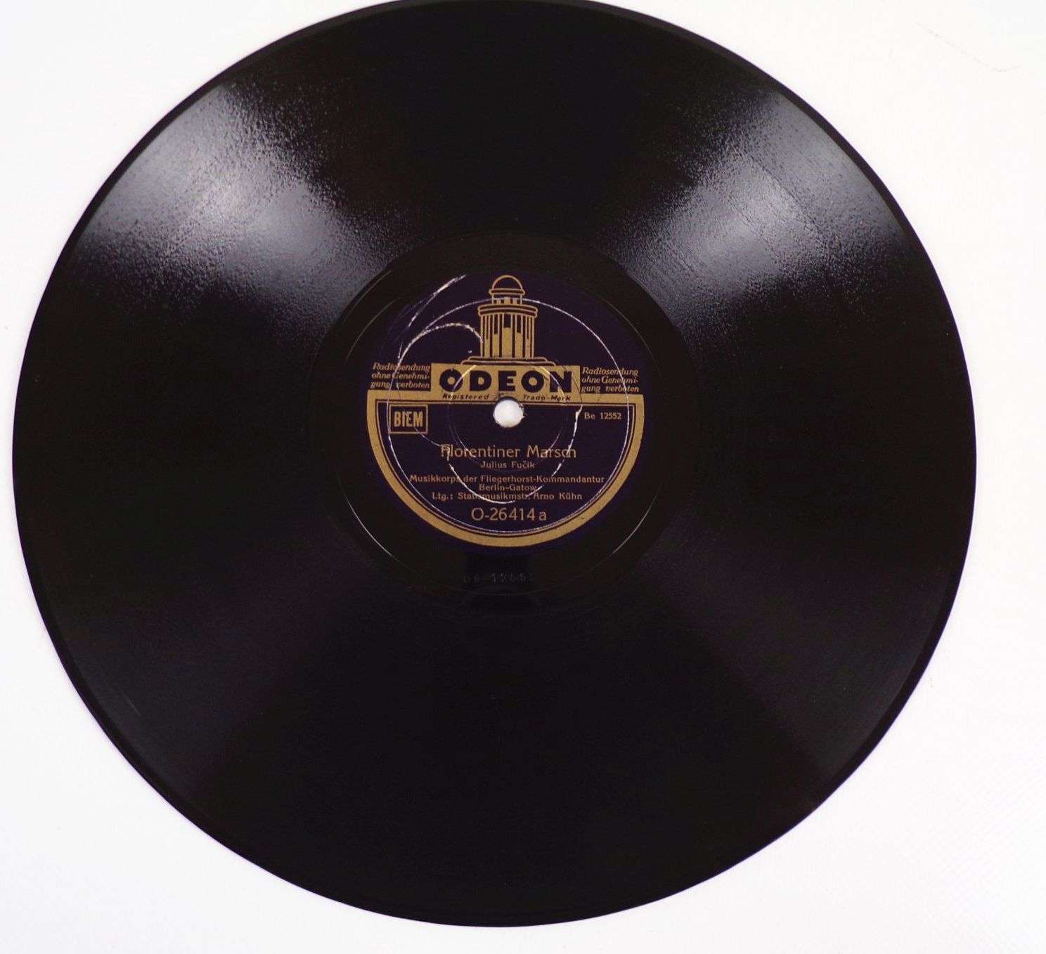 Schellack Musikkorps der Fliegerhorst Kommandantur Berlin Gatow Schellack Musikkorps der Fliegerhorst Kommandantur Berlin Gatow