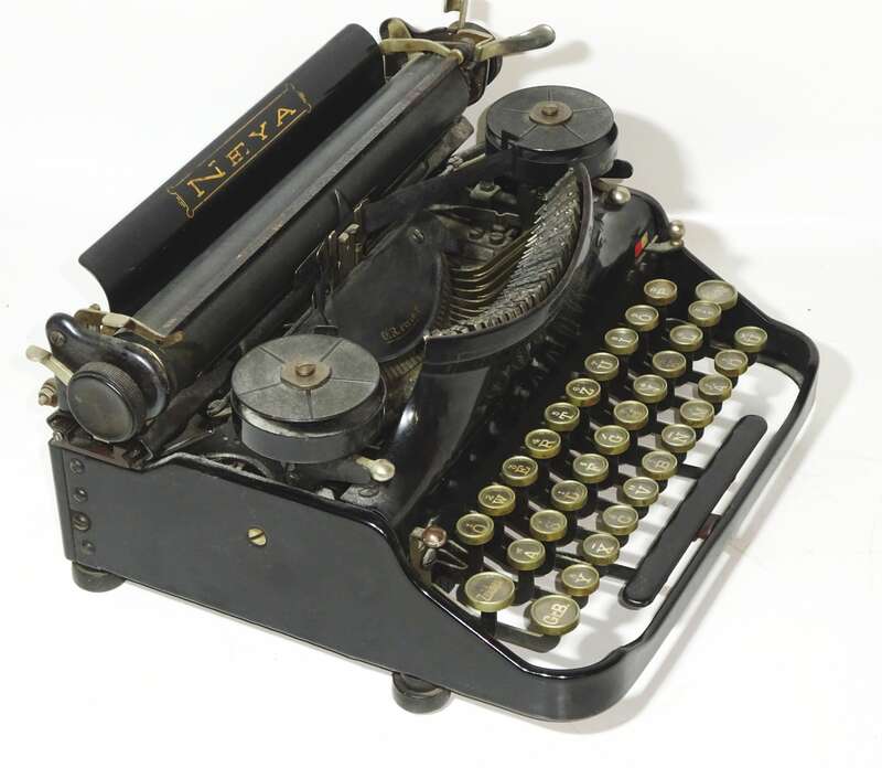 Alte Neya Schreibmaschine typewriter um 1925 