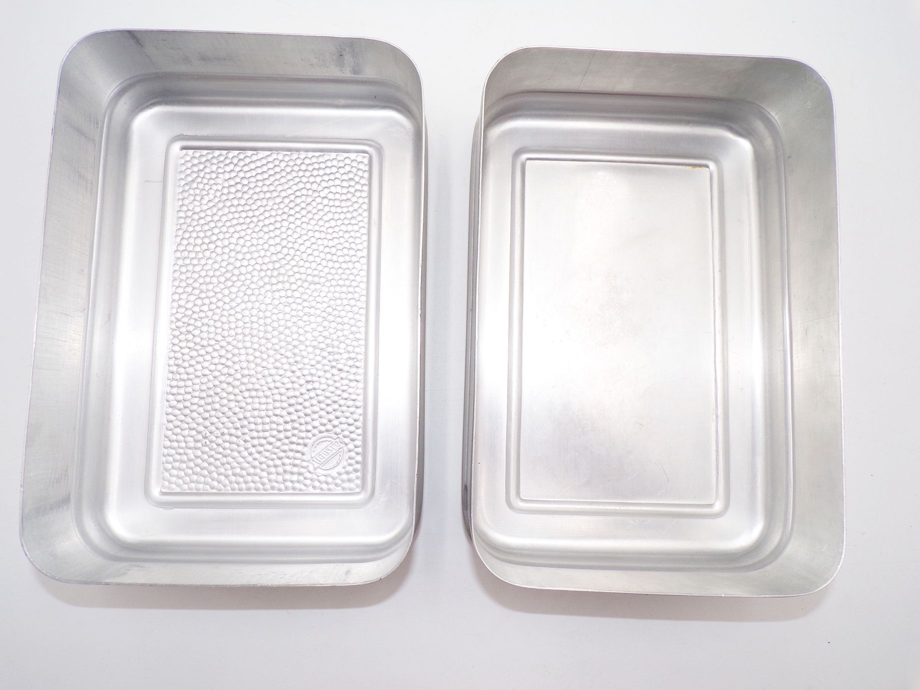 Alte Brotdose Lunchbox DDR Bemmbüchse Pausenbrot Aluminium XL Vintage