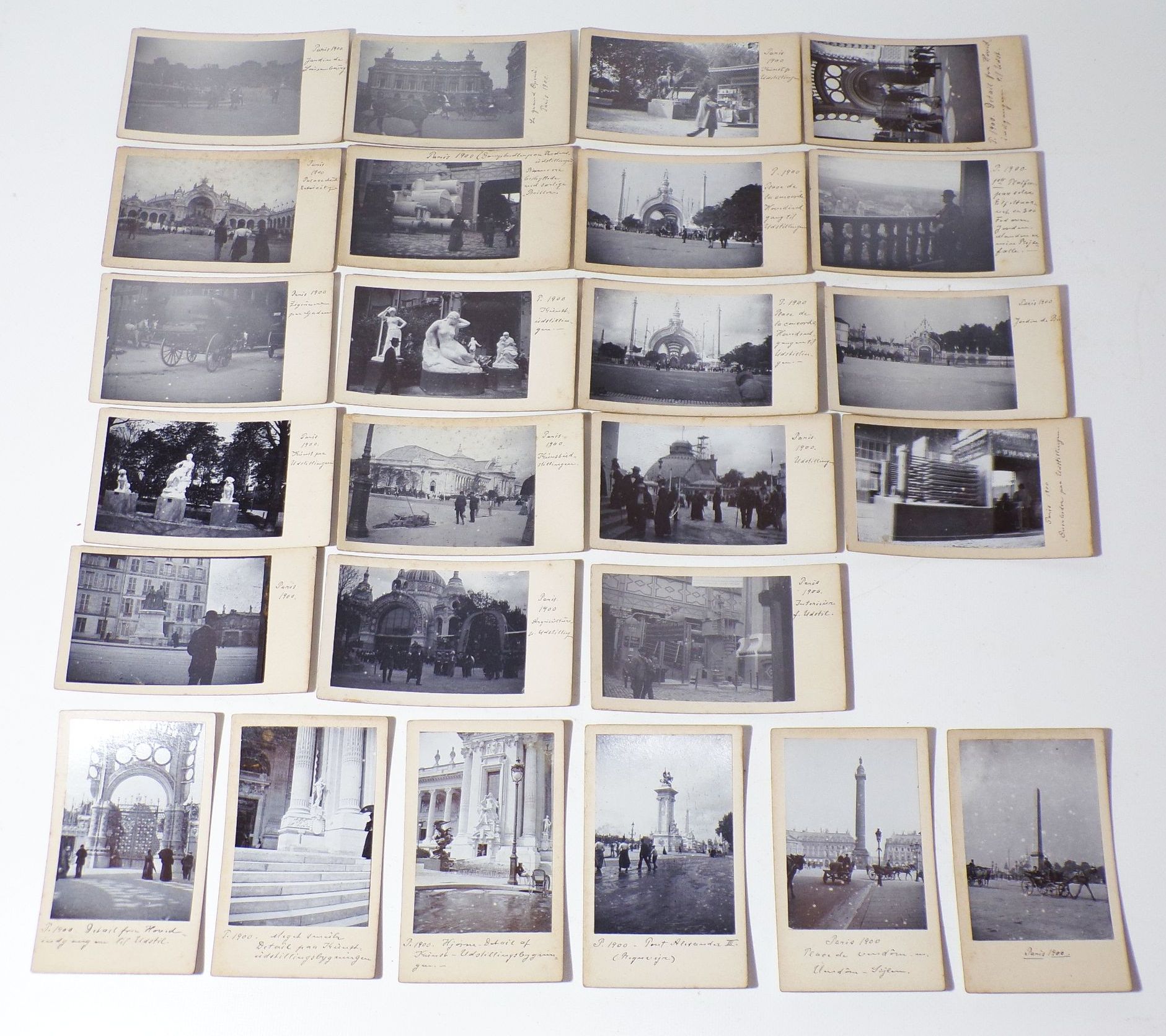 CdV Fotos Weltausstellung Paris 1900 Konvolut Nachlass Fotografie CdV Fotos Weltausstellung Paris 1900 Konvolut Nachlass Fotografie