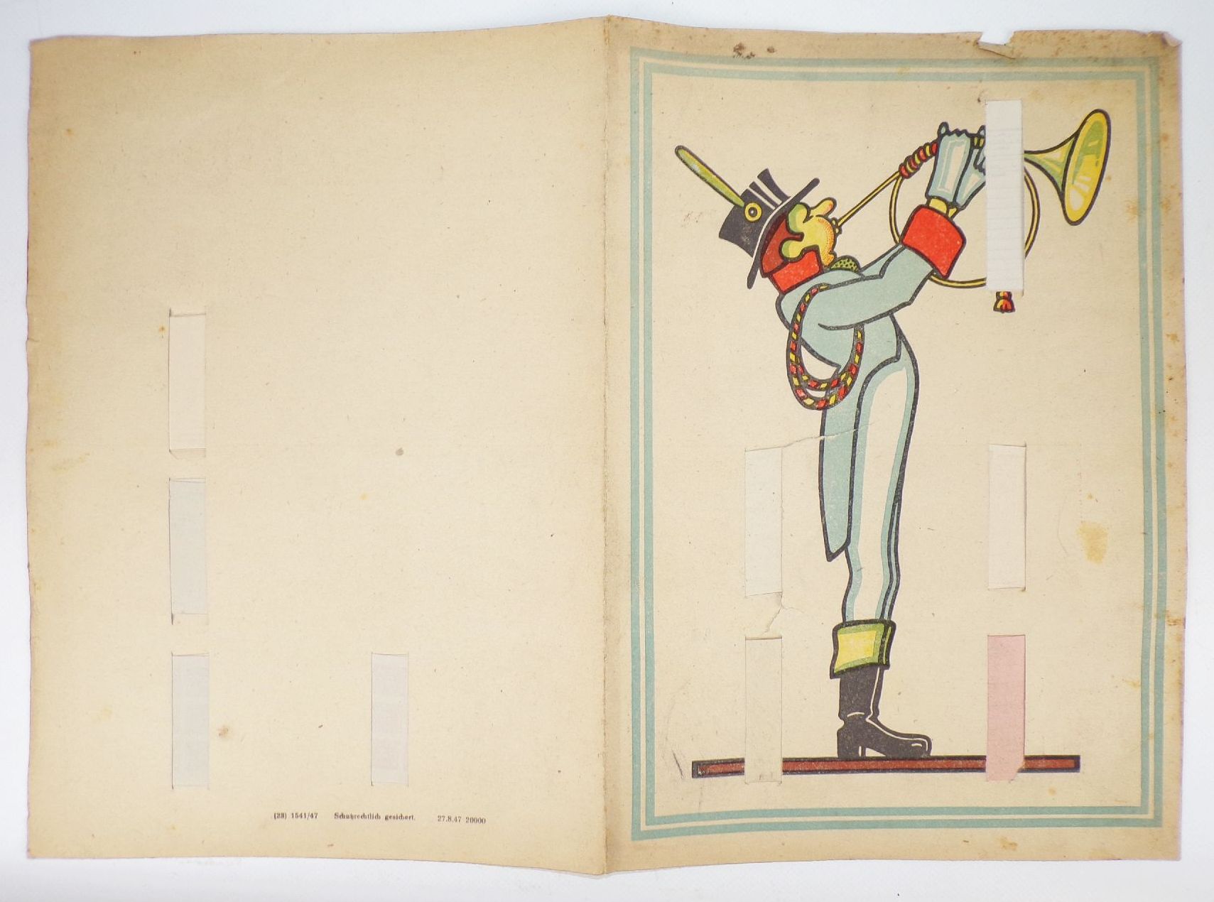 Kinderpost Spielzeug 1947 vintage Kinderpost Spielzeug 1947 vintage