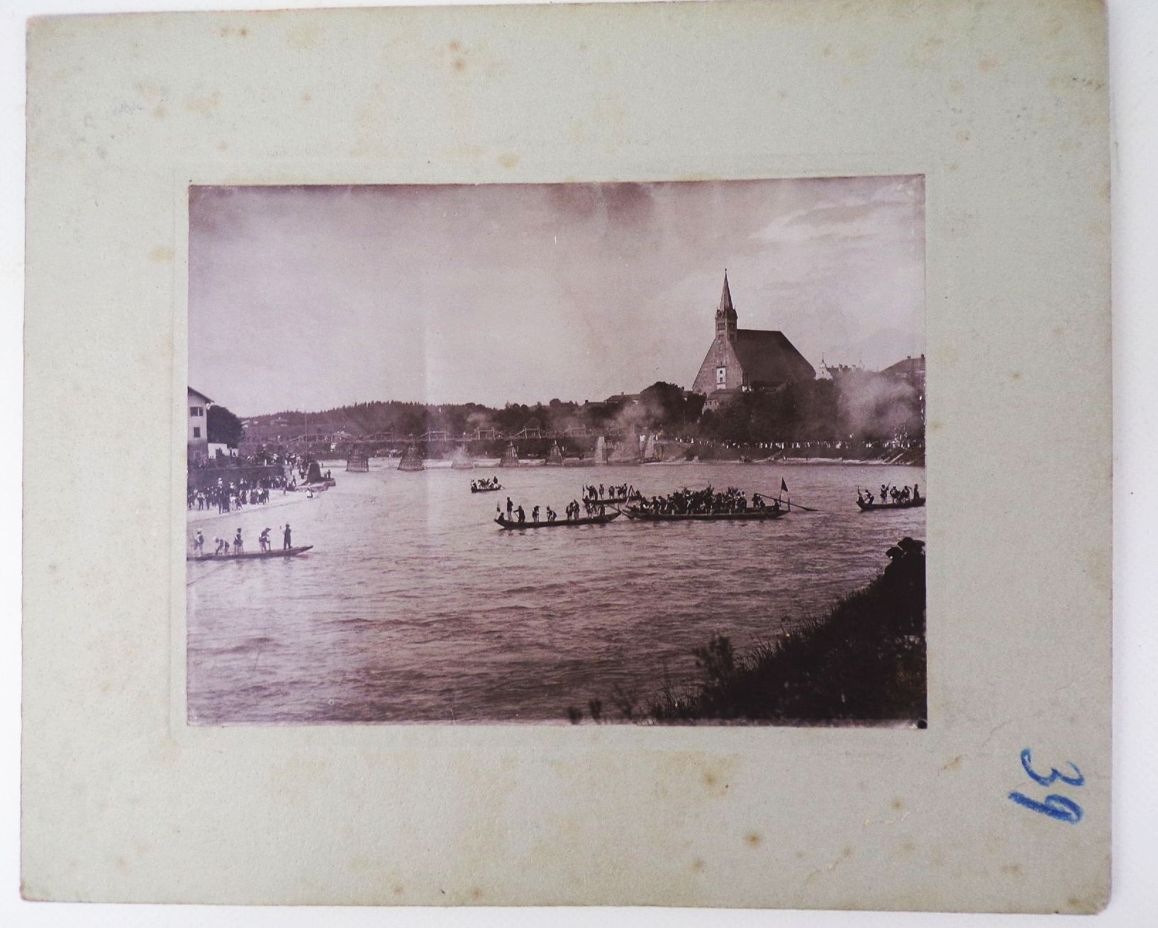 Laufen a d Salzach Feuerschützengesellschaft Plakat 1906 Fotos Papiere Nachlass