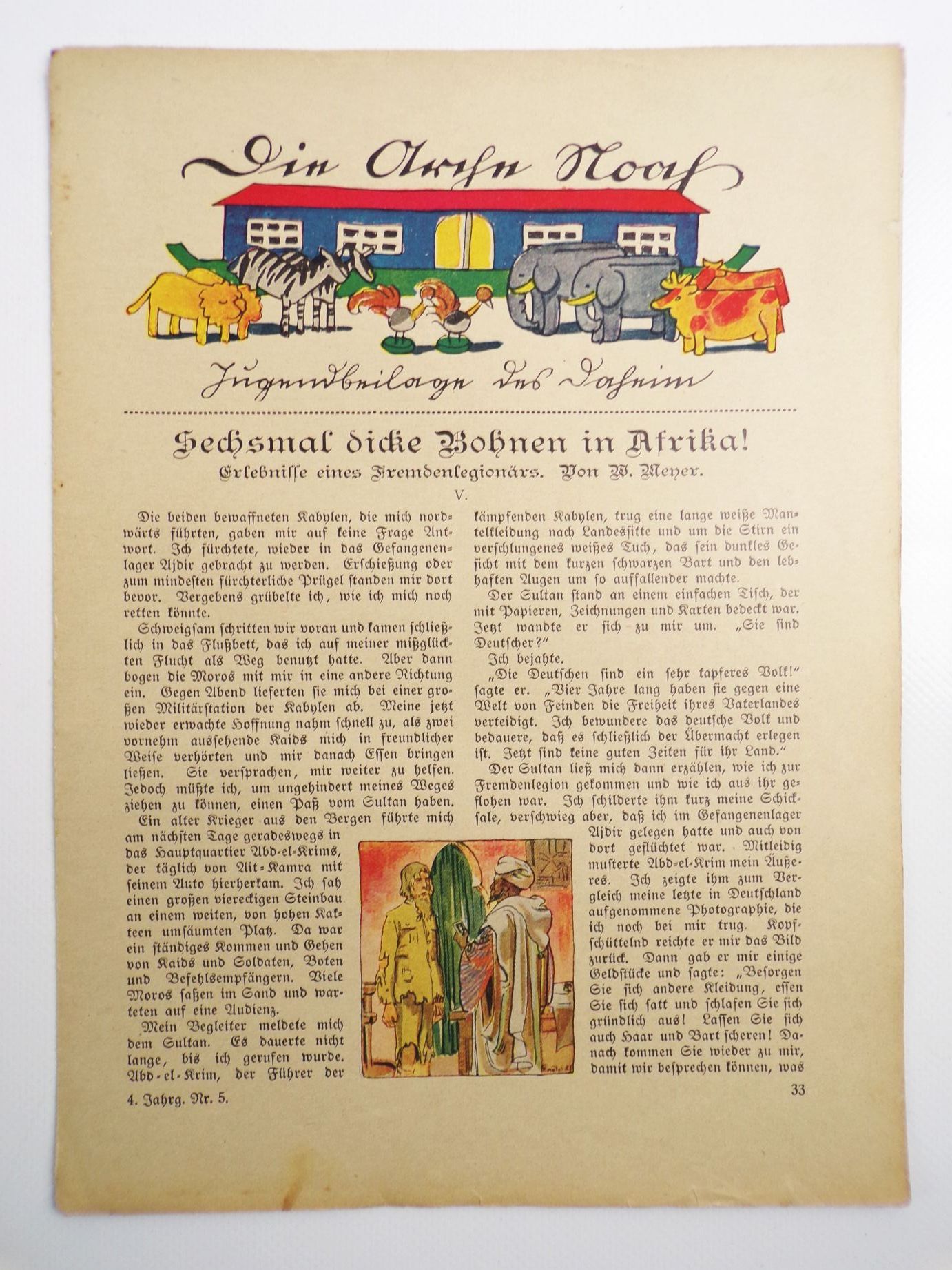 Die Arche Noah Jugendbeilage des Daheim Kinderzeitung Die Arche Noah Jugendbeilage des Daheim Kinderzeitung