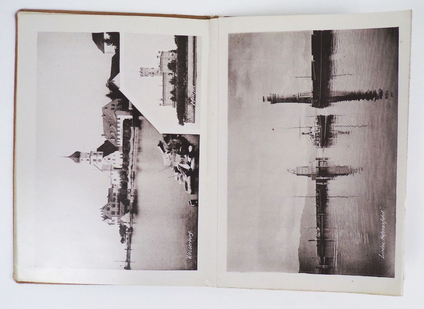 Ansichten vom Bodensee um 1880 Leporello 