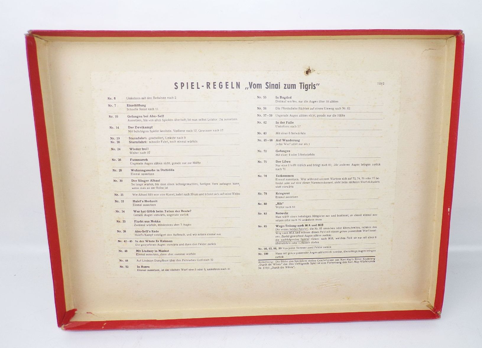 Wir reisen mit Karl May Vom Sinai zum Tigris Schmidt Spiele Zinnfiguren