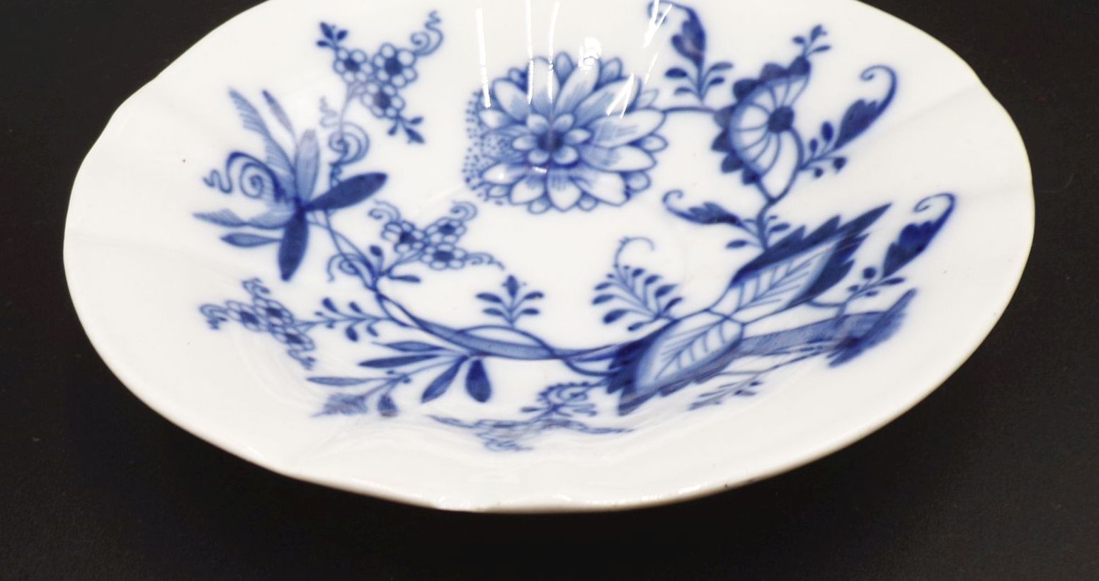 Alte Meissen Tasse mit Untertasse Zwiebelmuster 2 Wahl Form