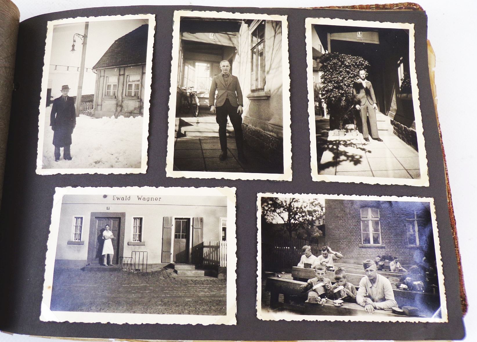 Altes Fotoalbum Rheindampfer Fahrt Reise 1930 er Altes Fotoalbum Rheindampfer Fahrt Reise 1930 er