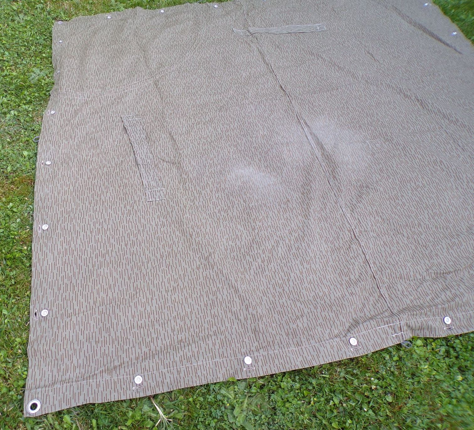 NVA Zeltplane Ein Strich kein Strich GDR 