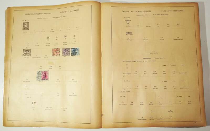 Schwaneberger Briefmarkenalbum Union Ausgabe 1924 Briefmarken