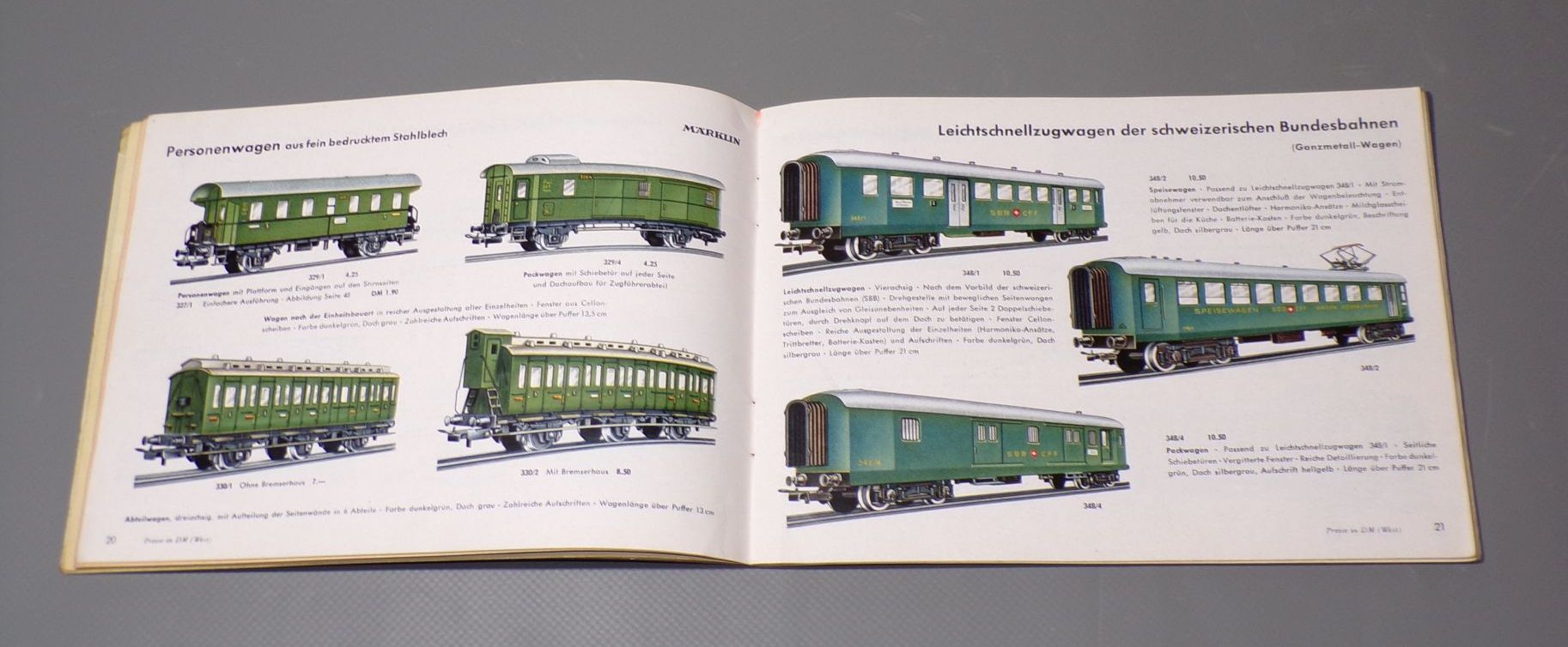 Märklin D 53 D Katalog Modelleisenbahn Zubehör Spielwaren