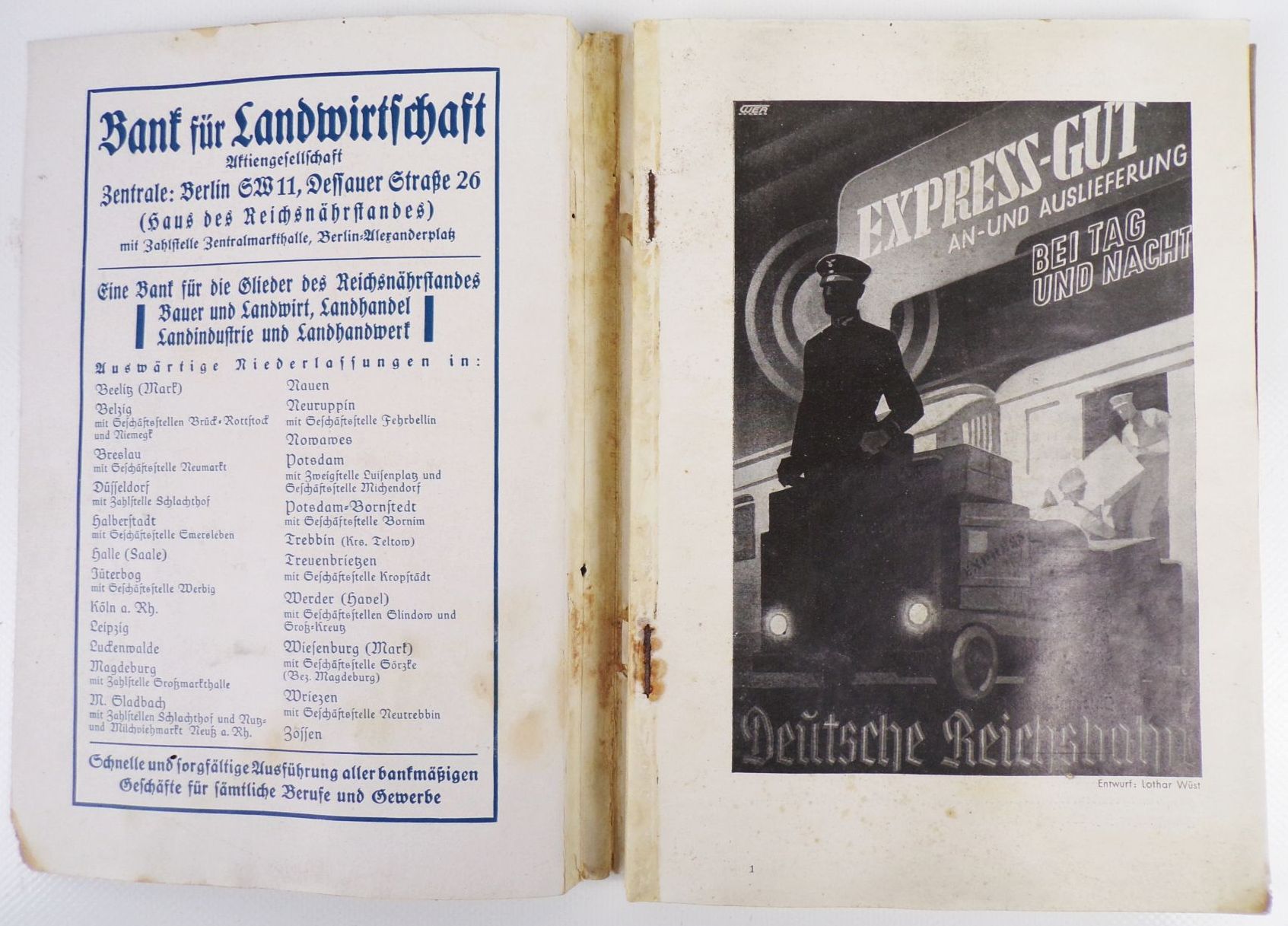 Grüne Woche Berlin 1937 Amtlicher Katalog und Führer Grüne Woche Berlin 1937 Amtlicher Katalog und Führer