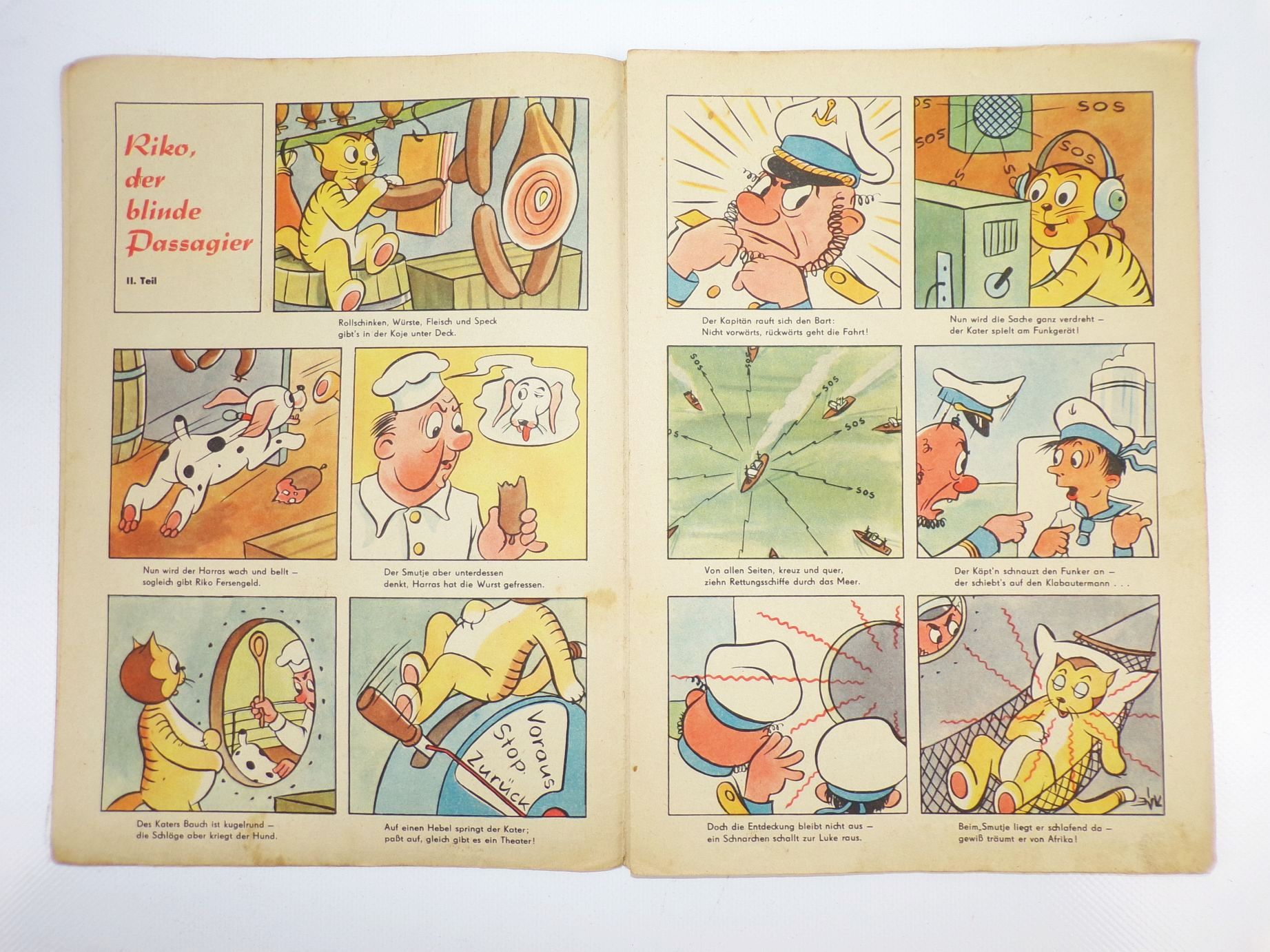 Atze Nr 6 von 1957 DDR Kinderzeitung Rumpelmännchen Atze Nr 6 von 1957 DDR Kinderzeitung Rumpelmännchen