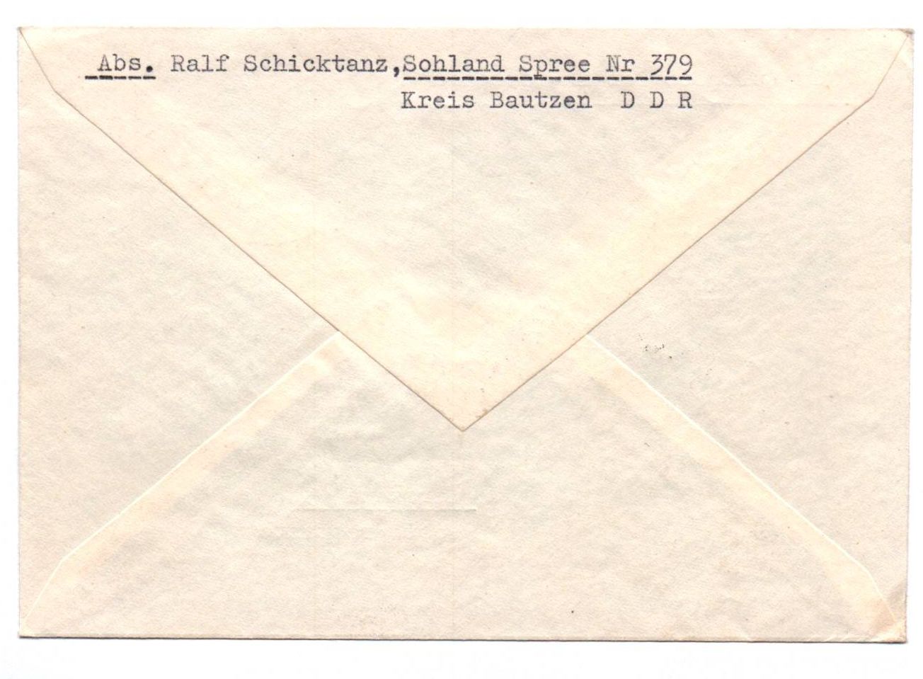 Luftpost Brief 1956 Satz Eröffnung ziviler Luftverkehr DDR 