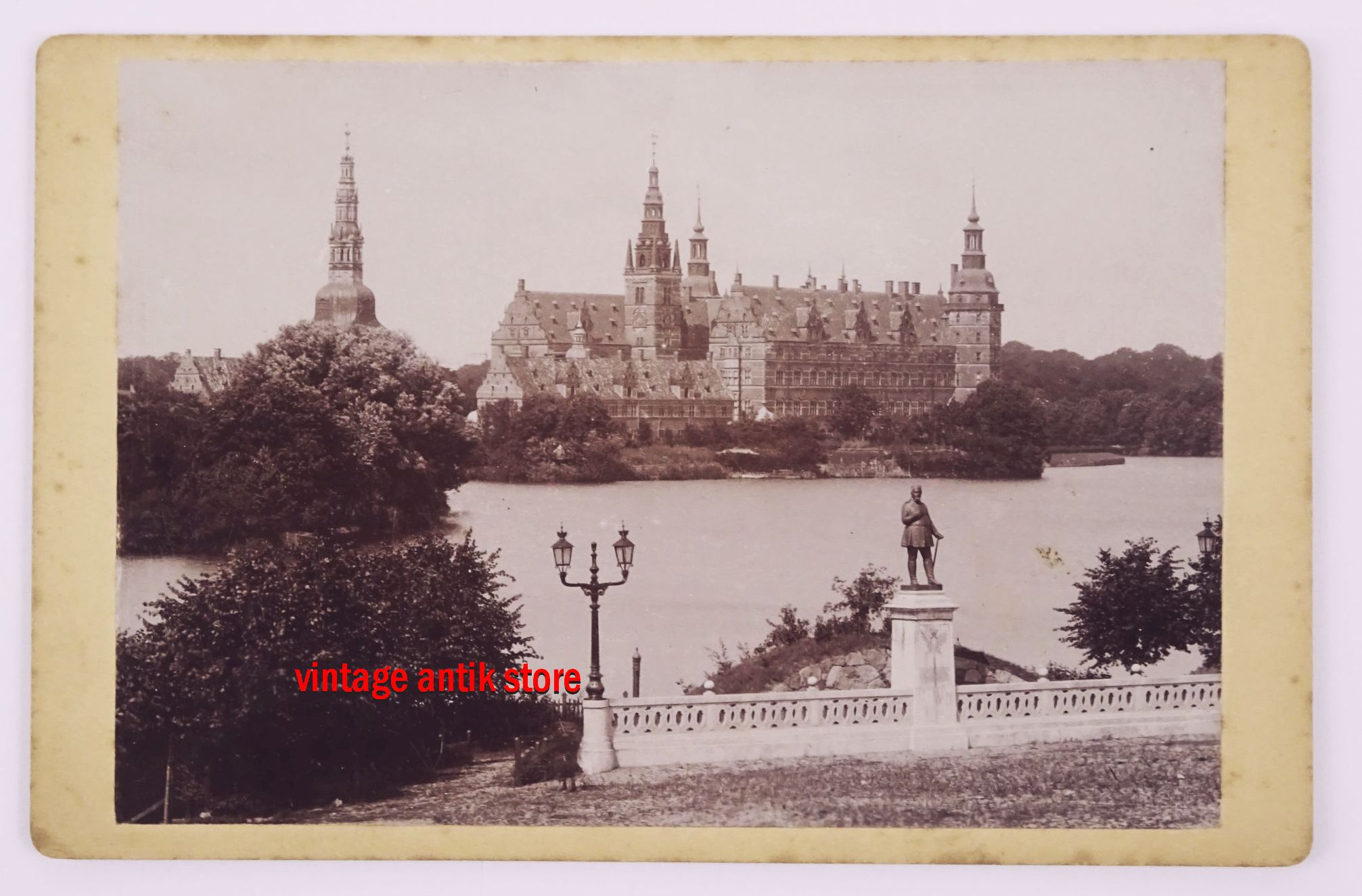 Kabinettfoto Schloss Frederiksborg Dänemark 1897 