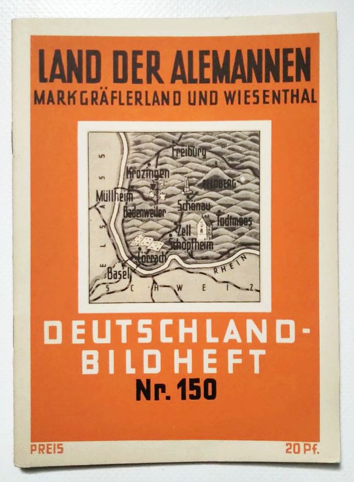 Deutschland Bild Heft Nr 150 Land der Alemahnen Markgräferland Deutschland Bild Heft Nr 150 Land der Alemahnen Markgräferland