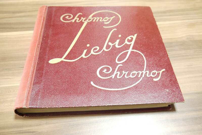 Liebig Chromo Album Sammelbilderalbum ca 52 Seiten 312 Karten Sammelbilder