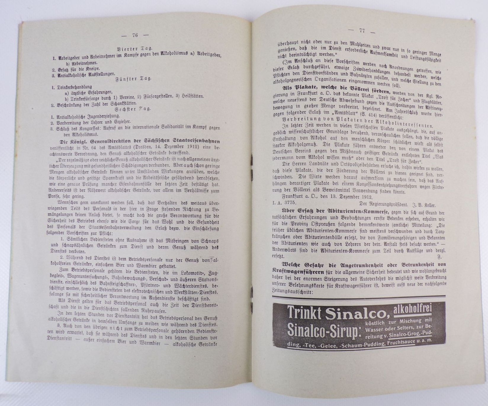 Mäßigkeits Blätter gegen Alkohol Mißbrauch geistiger Getränke 1913 Mäßigkeits Blätter gegen Alkohol Mißbrauch geistiger Getränke 1913