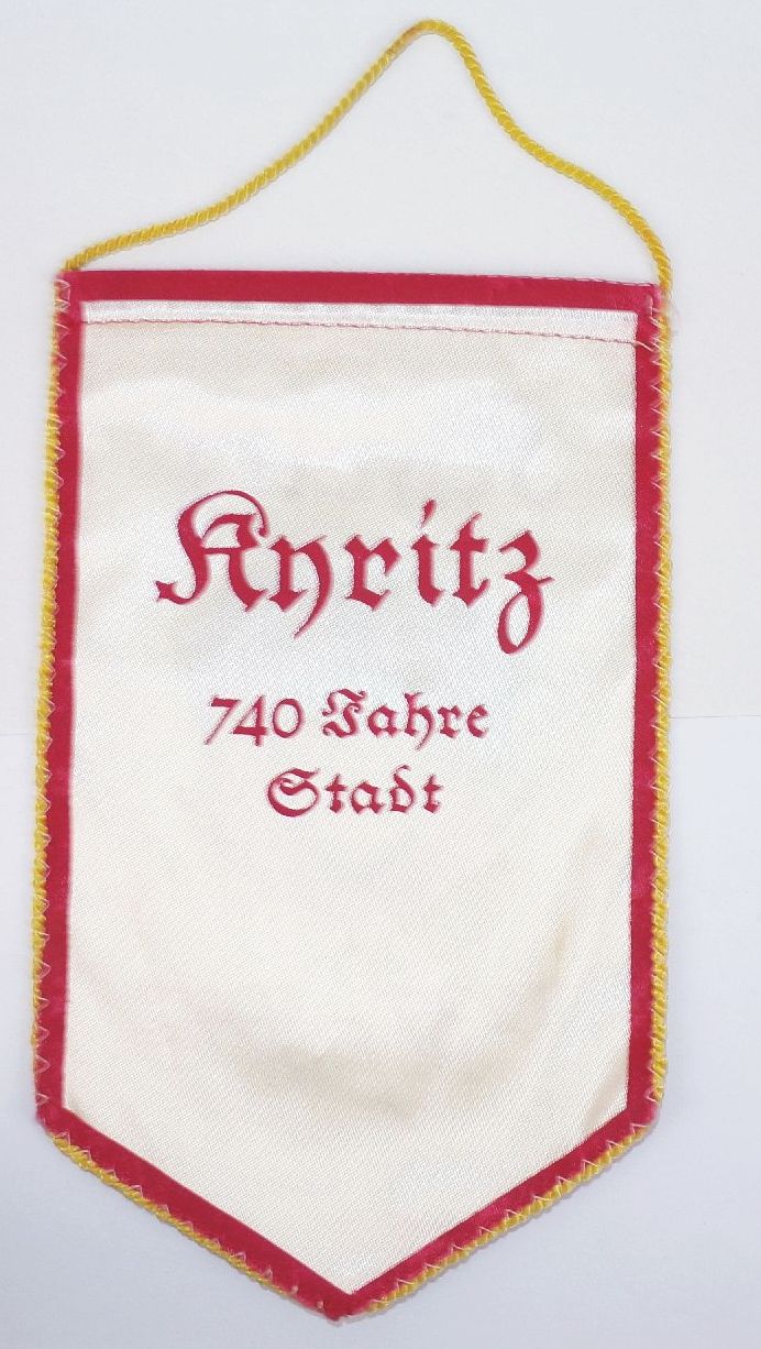 Kyritz 1237 bis 1977 Wimpel Jubiläum 