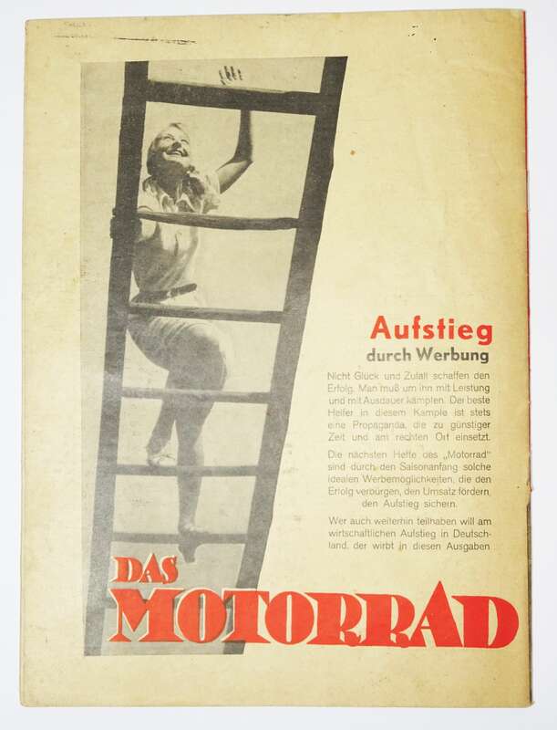Das Motorrad Heft 11 / 1935 Märkische Orientierungfahrt , DKW SB-200 Luxus !