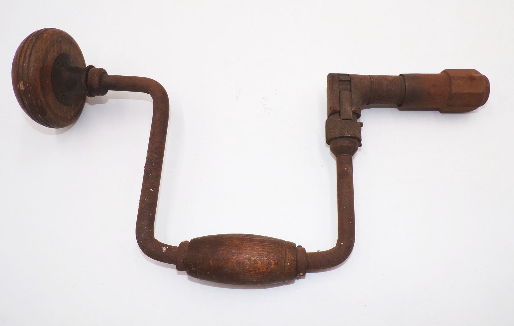 Alter Kurbelbohrer Handbohrer Antik Alter Kurbelbohrer Handbohrer Antik