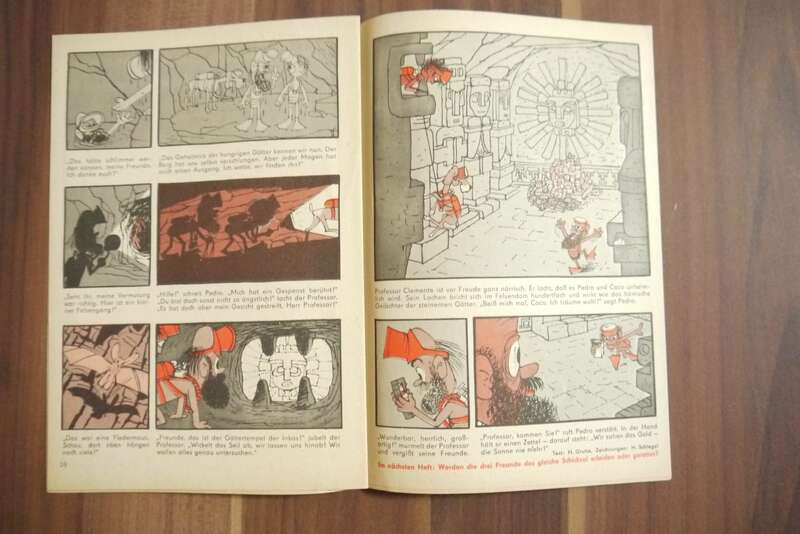 Atze Kinderzeitschrift Heft 11 Die unheimliche Ziegelei 1965