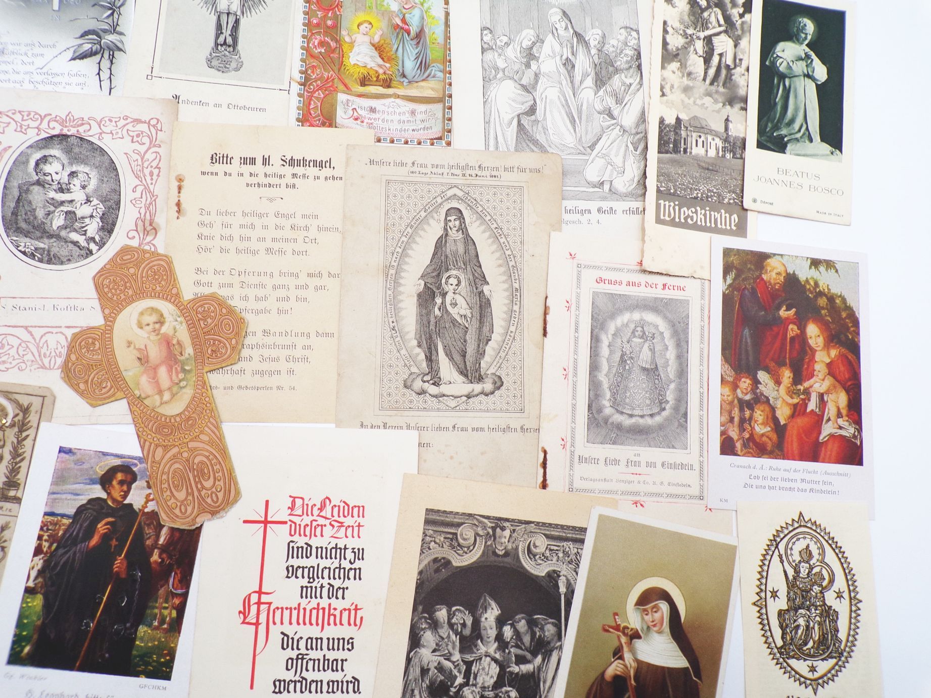 Heiligenbilder Konvolut Andachtsbilder Sterbebilder Fundgrube