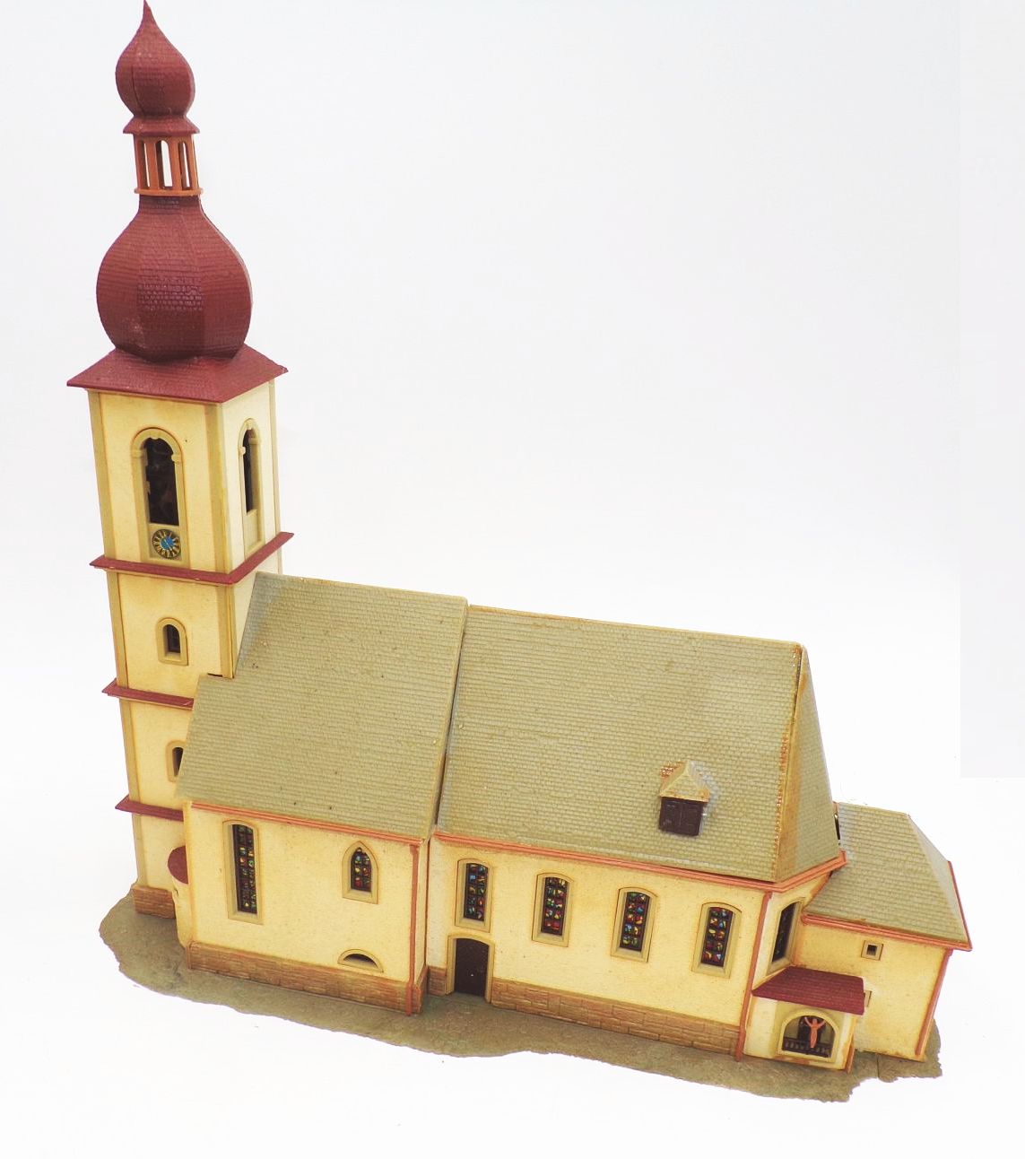 Konvolut Gebäude Kibri Kirche Polizeiwache H0