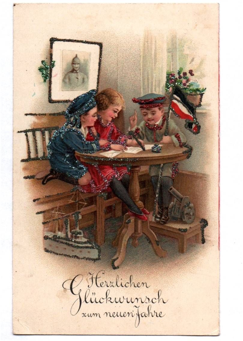 Partiotik Ak lernende Kinder mit Glitzer Glimmer 1 Wk