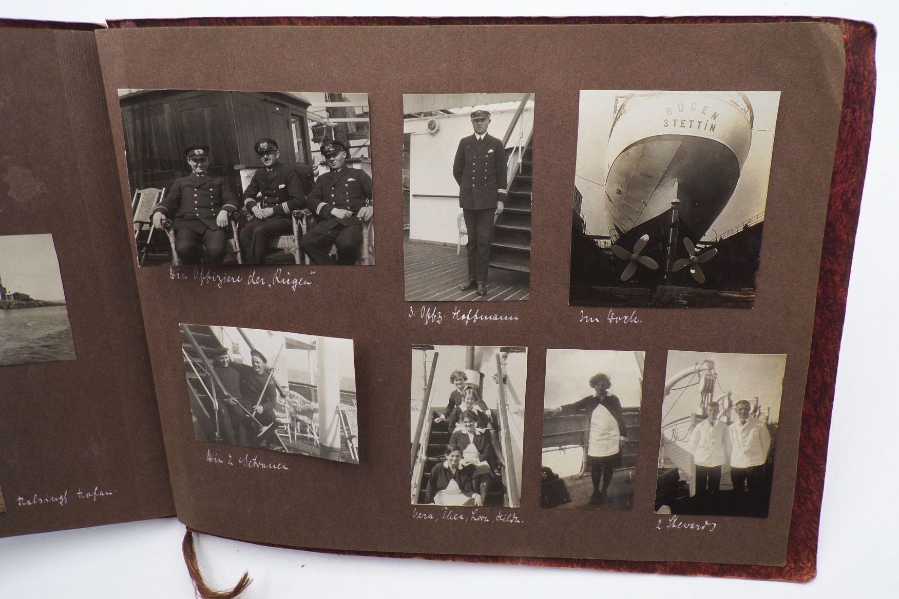 Fotoalbum Wickersdorf Riesengebirge Schellerhau Schiff Rügen 1923 bis 1929