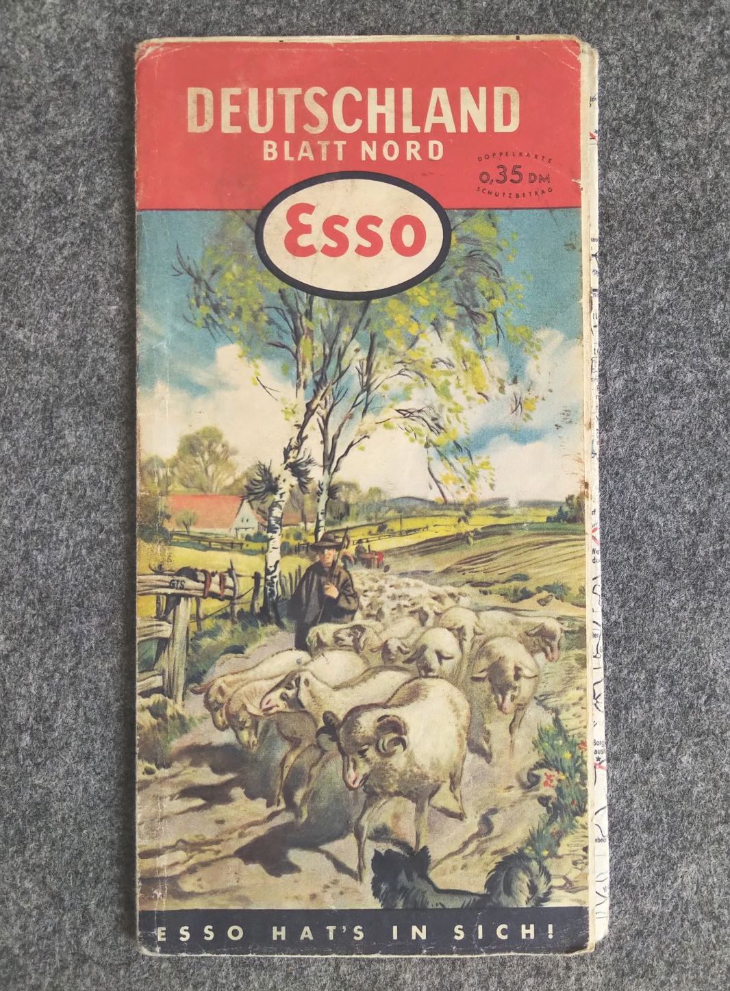 Landkarte Deutschland Blatt Nord Esso Landkarte Deutschland Blatt Nord Esso