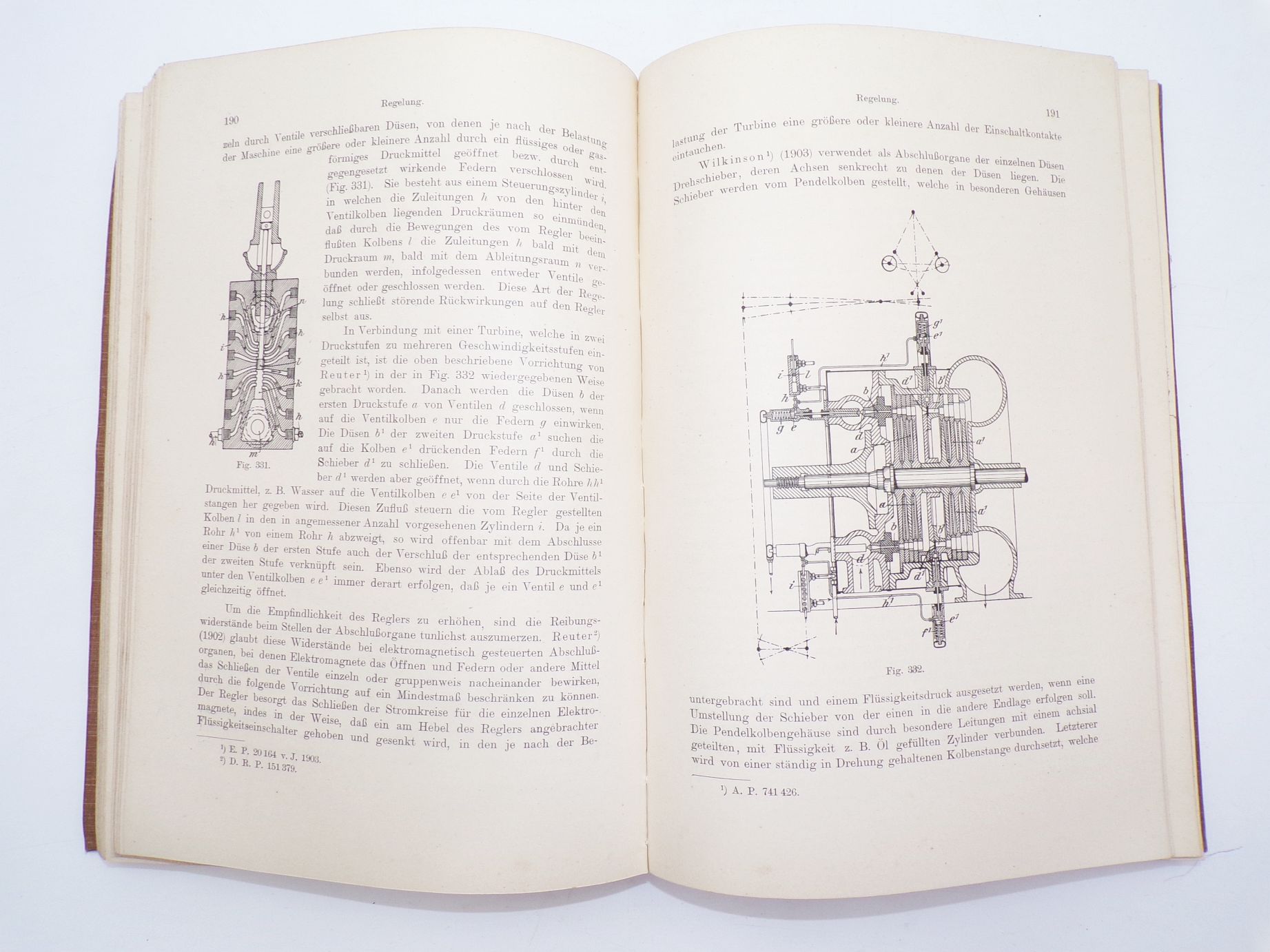 Dampfturbinen Entwicklung Systeme Bau Verwendung von Wilhelm Gentsch 1905