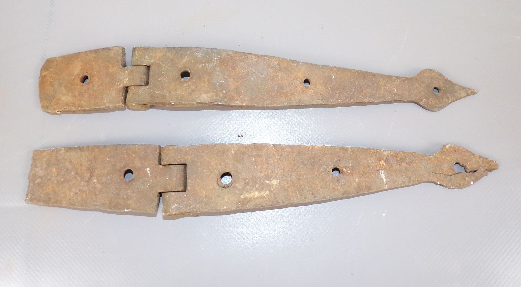 Handgeschmiedete Türbänder Türbeschläge Antik Türscharnier 