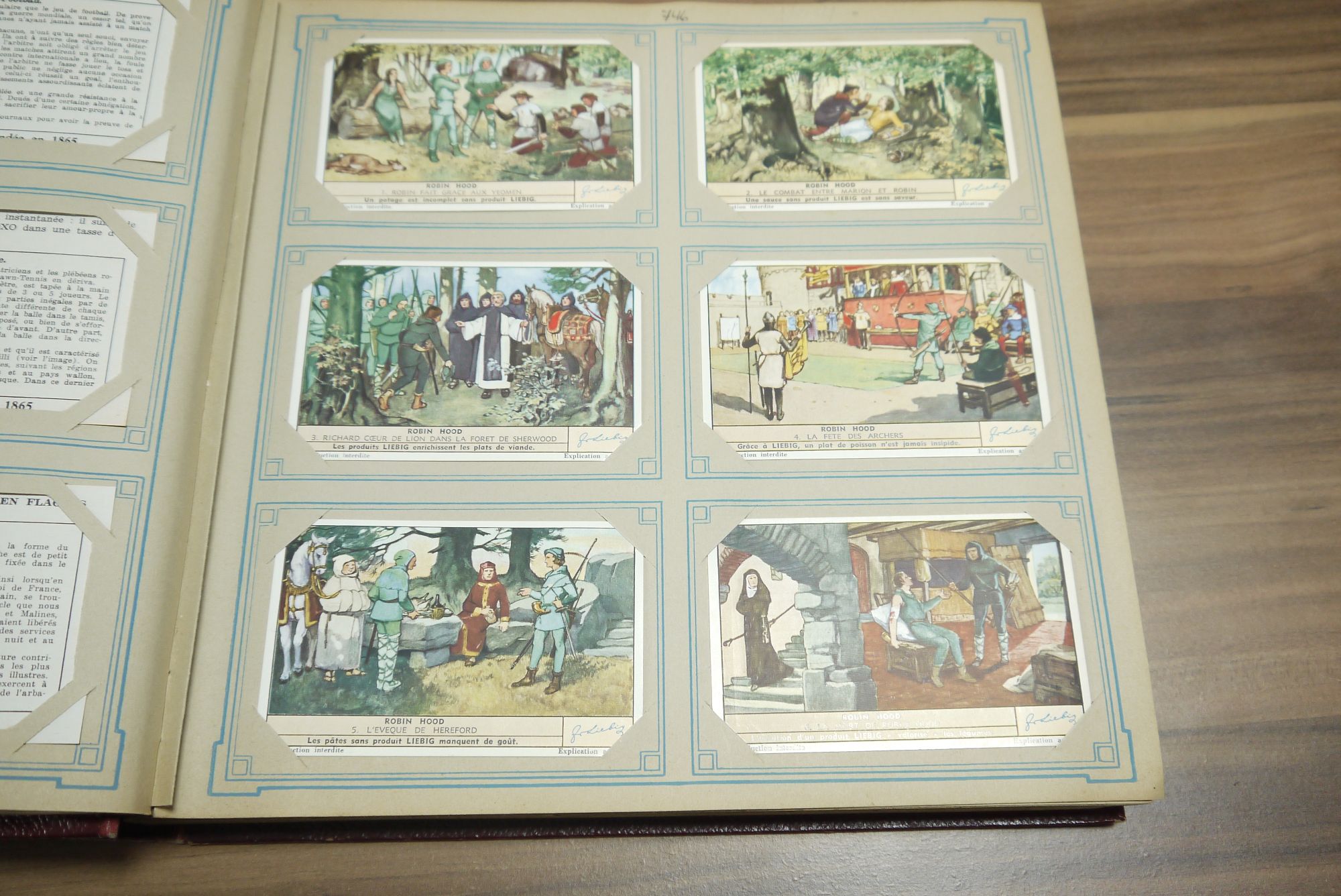 Liebig Chromo Album Sammelbilderalbum ca 52 Seiten 312 Karten Sammelbilder