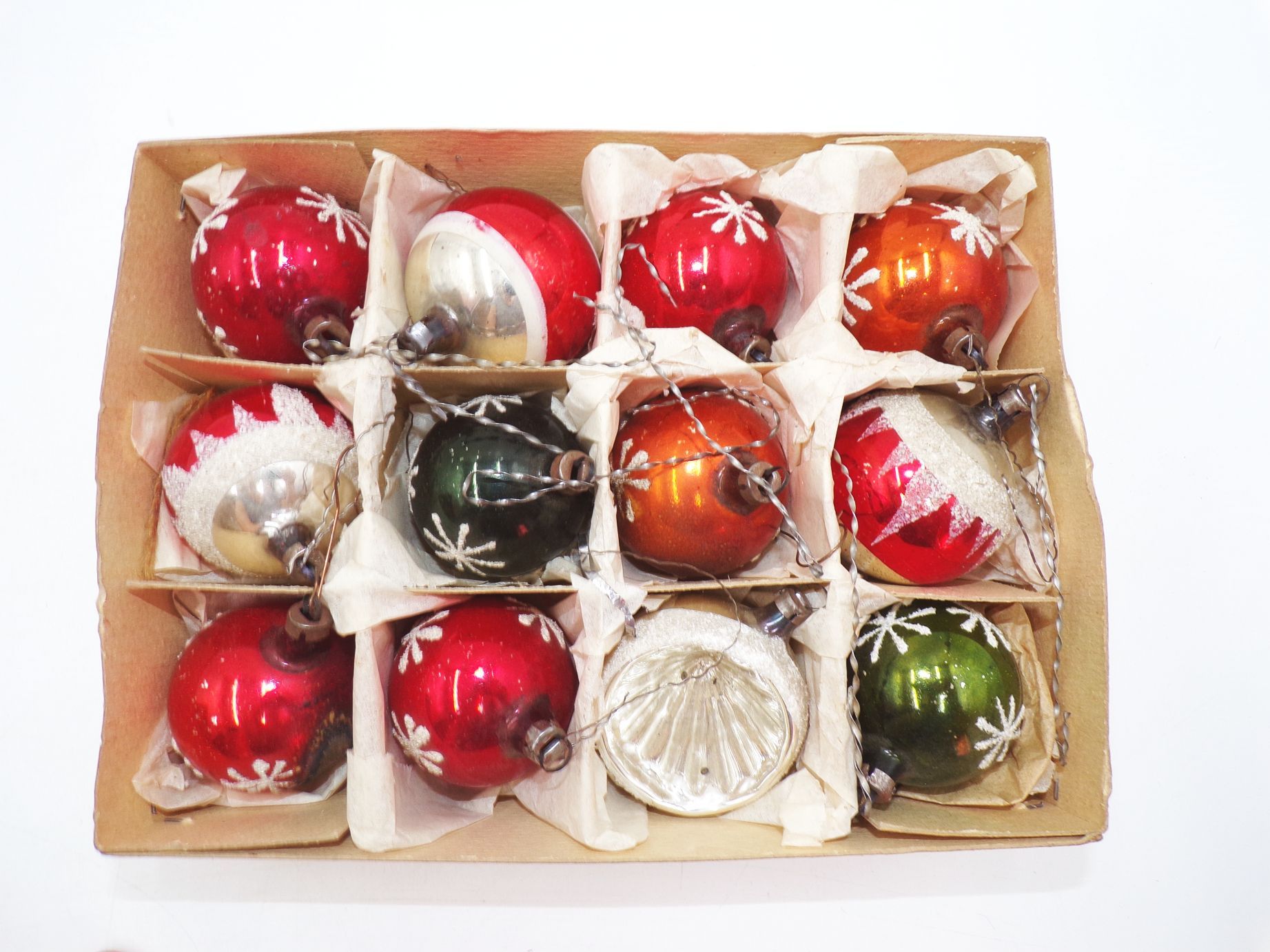 Alter Christbaumkugeln DDR Lauscha Glas